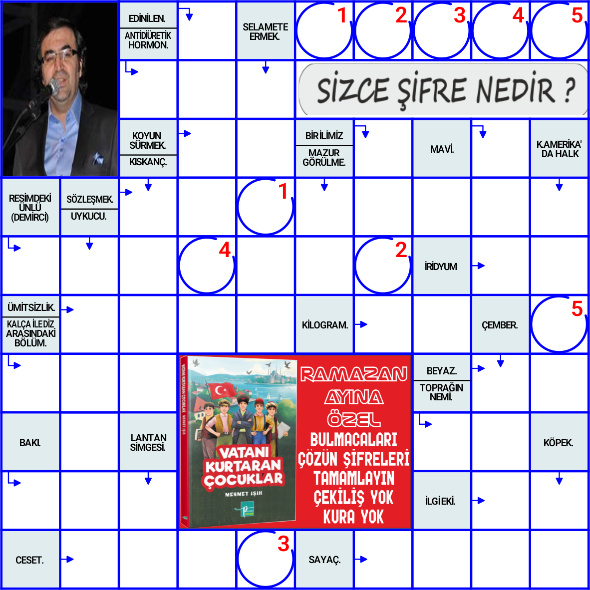 Ramazan Ayına Özel Ödüllü Bulmaca 11