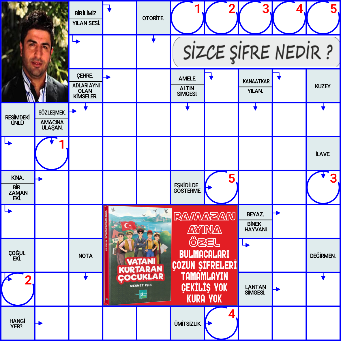 Ramazan Ayına Özel Ödüllü Bulmaca 6