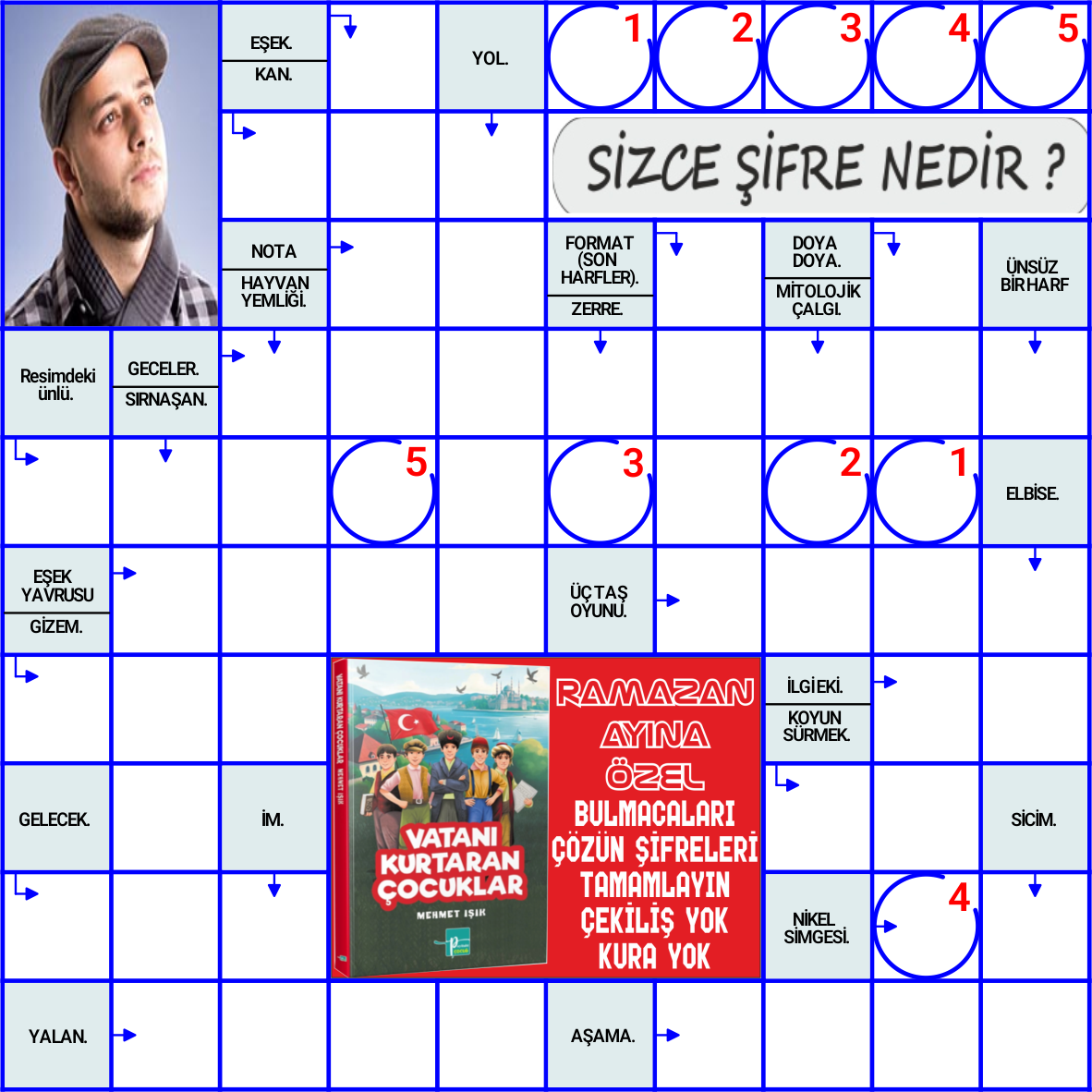 Ramazan Ayına Özel Ödüllü Bulmaca 7