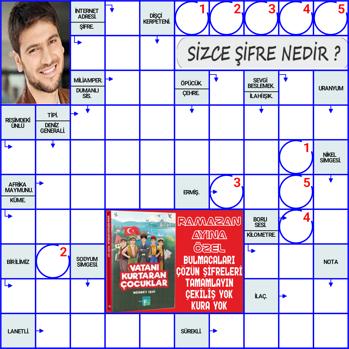 Ramazan Ayına Özel Ödüllü Bulmaca 8