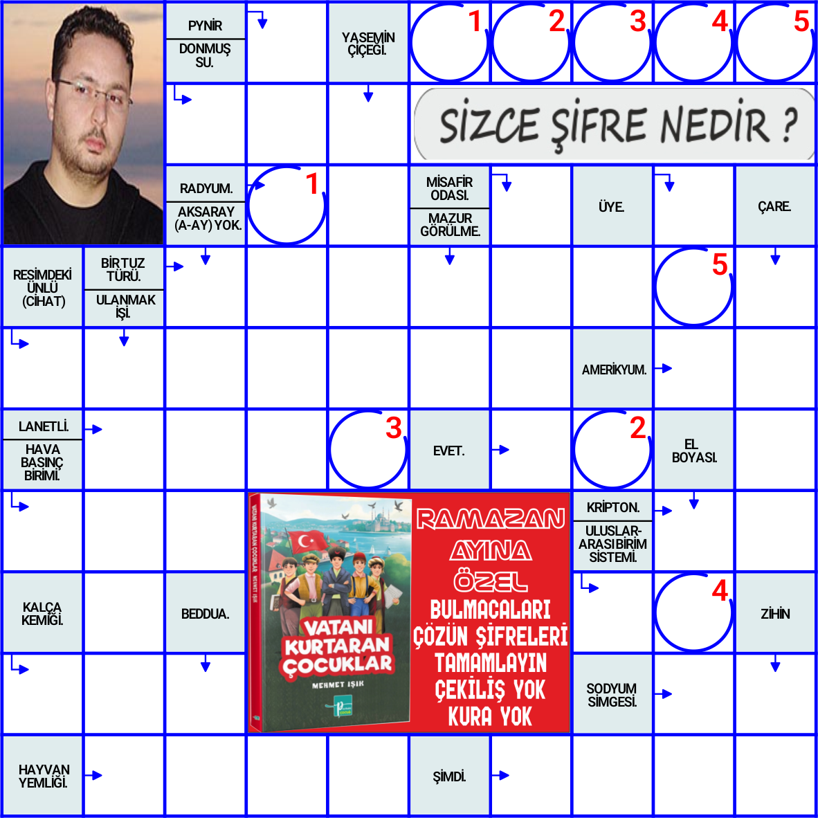 Ramazan Ayına Özel Ödüllü Bulmaca 12